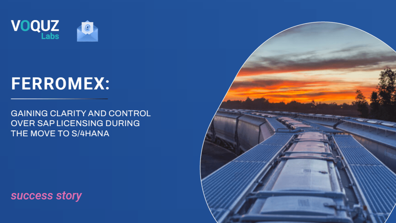 Optimización de Licenciamiento SAP en Ferromex